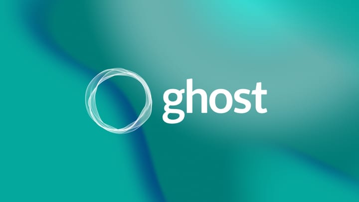 Trying out Ghost.